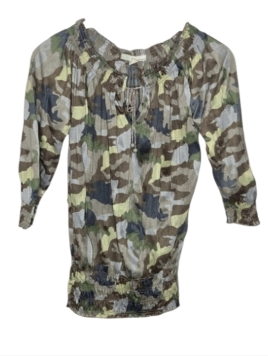 Derek Heart Tops - Derek Heart Camouflage Top